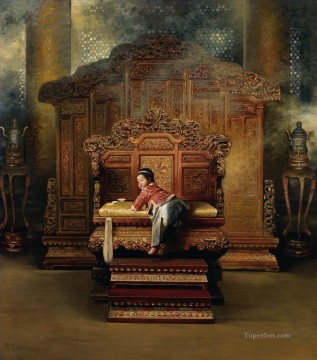 中国 Painting - 中国から来た皇帝